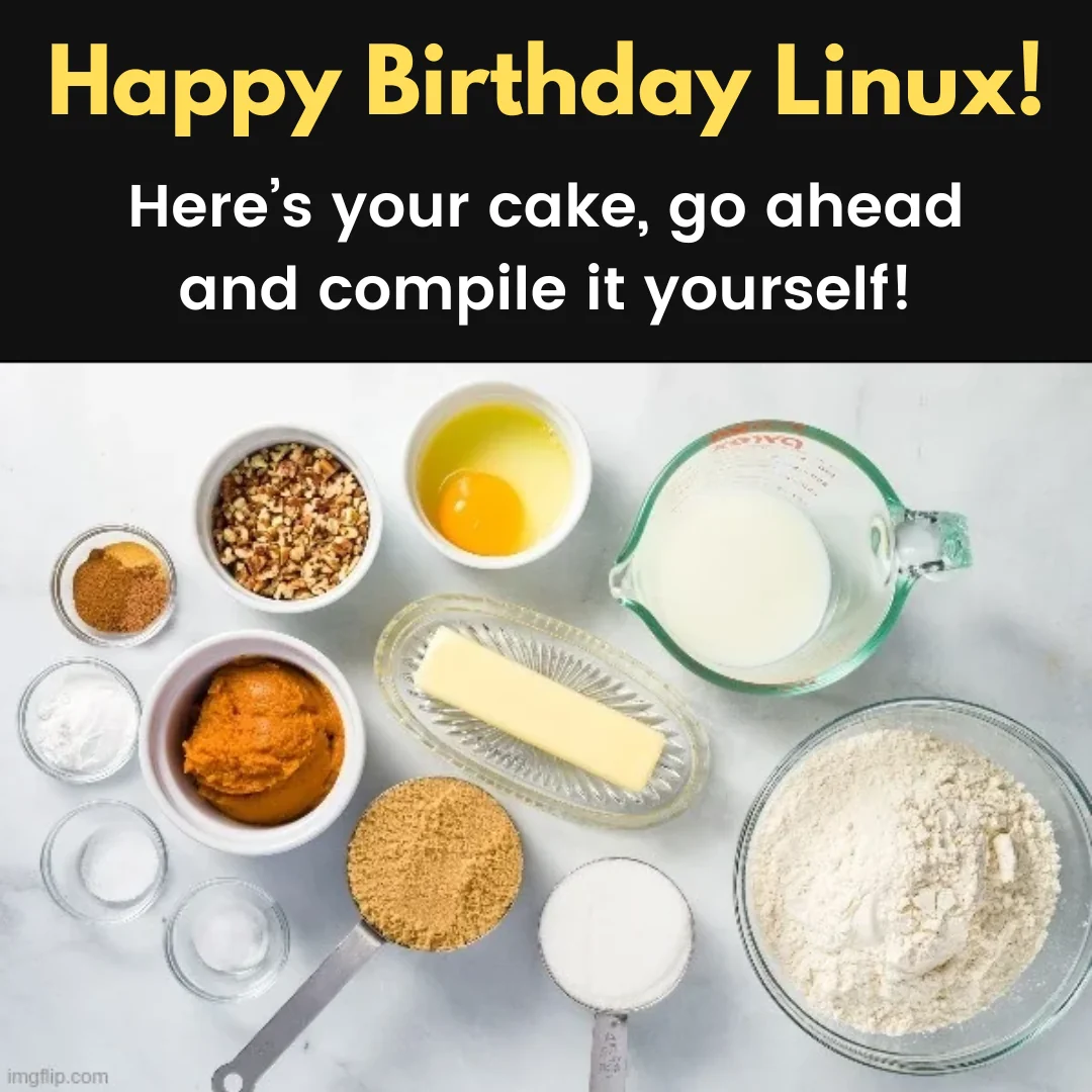 ¡Feliz 35º cumpleaños Linux!